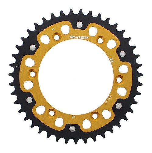 Supersprox Stealth rocchetto per catena 520 - 43Z (oro)