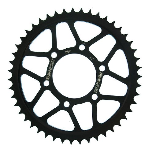 Supersprox acciaio rocchetto per catena 428 - 47Z (nero)