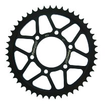 Supersprox acero rueda de cadena 428 - 47Z (negro)