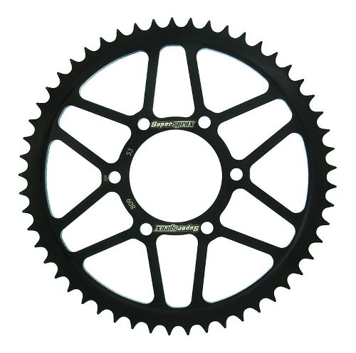 Supersprox acciaio rocchetto per catena 428 - 53Z (nero)