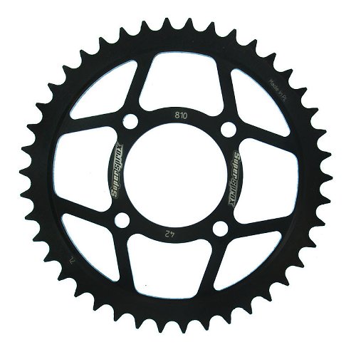 Supersprox acciaio rocchetto per catena 428 - 42Z (nero)