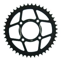 Supersprox acero rueda de cadena 428 - 43Z (negro)