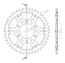 Supersprox Stealth roue d`entrainement 530 - 47Z (or)