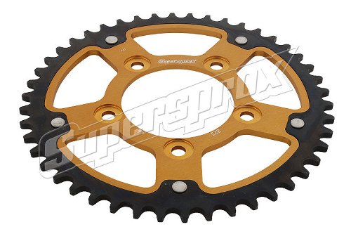 Supersprox Stealth rueda de cadena 520 - 46Z (oro)