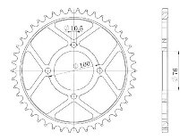 Supersprox Steel Chain wheel 530 - 40Z (black)