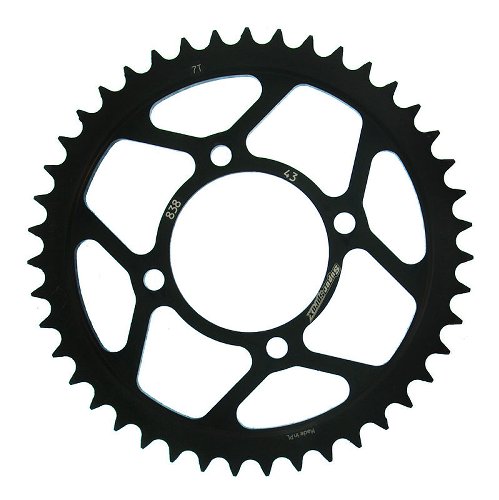 Supersprox Steel Chain wheel 428 - 43Z (black)