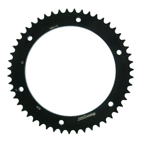 Supersprox Stahl-Kettenrad 428 - 51Z (schwarz)