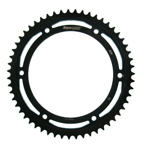 Supersprox acciaio rocchetto per catena 428 - 55Z (nero)