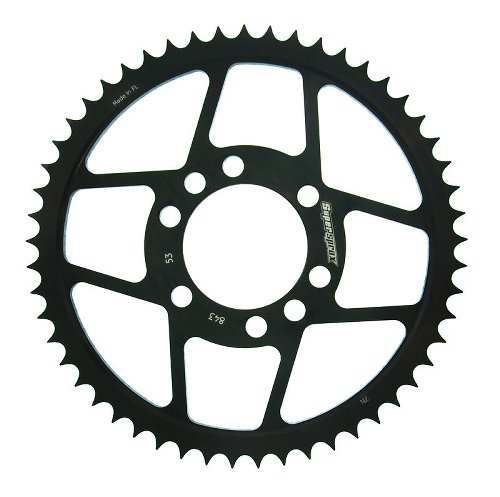 Supersprox acciaio rocchetto per catena 428 - 53Z (nero)