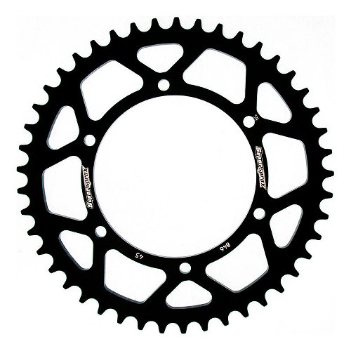 Supersprox aluminium roue d`entrainement 520 - 45Z (noir)