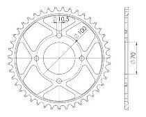 Supersprox acciaio rocchetto per catena 530 - 41Z (nero)