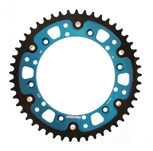 Supersprox Stealth Chain wheel 520 - 49Z (blue)