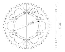 Supersprox acciaio rocchetto per catena 530 - 38Z (nero)