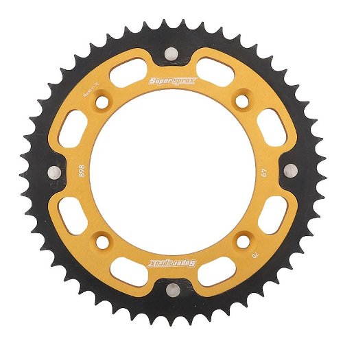 Supersprox Stealth rocchetto per catena 428 - 49Z (oro)