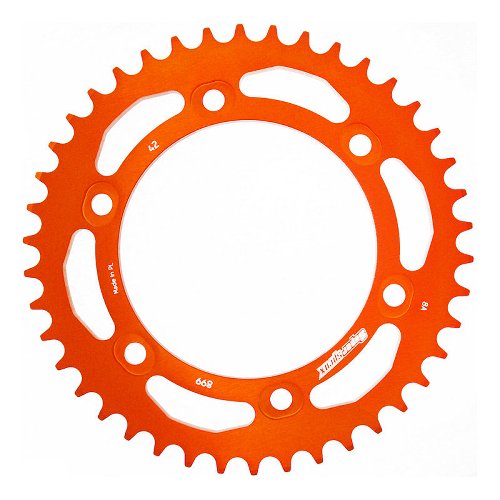 Supersprox aluminium roue d`entrainement 525 - 42Z (orange)