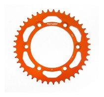 Supersprox aluminium roue d`entrainement 525 - 43Z (orange)