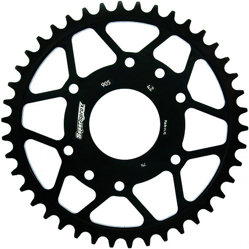 Supersprox acciaio rocchetto per catena 520 - 42Z (nero)