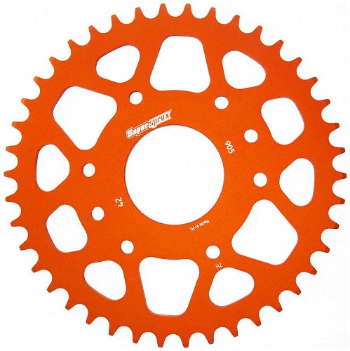 Supersprox Aluminium Chain wheel 520 - 42Z (orange)