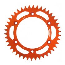 Supersprox Aluminium Chain wheel 520 - 42Z (orange)