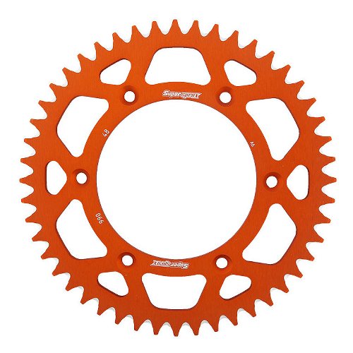 Supersprox aluminium roue d`entrainement 520 - 48Z (orange)