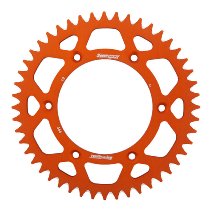 Supersprox aluminium roue d`entrainement 520 - 48Z (orange)