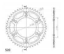 Supersprox Stealth roue d`entrainement 520 - 48Z (argent)