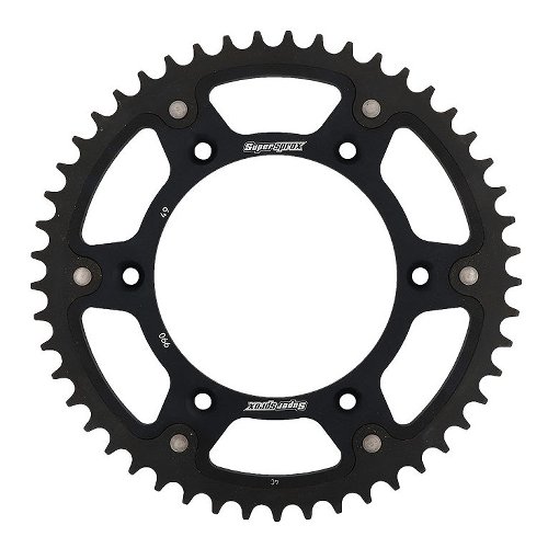 Supersprox Stealth rocchetto per catena 520 - 49Z (nero)