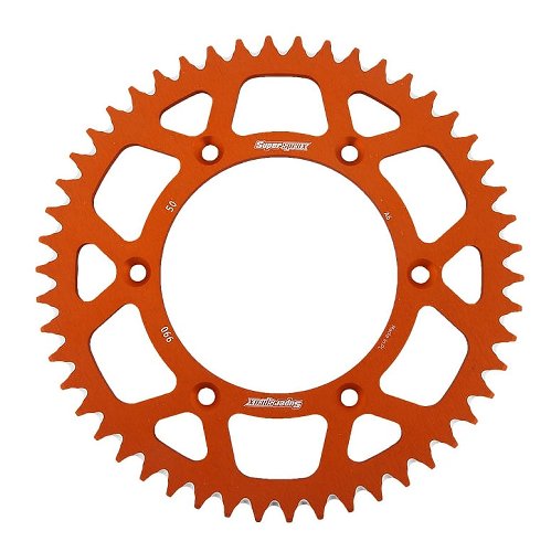 Supersprox Aluminium Chain wheel 520 - 50Z (orange)