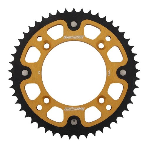 Supersprox Stealth Chain wheel 428 - 49Z (gold)