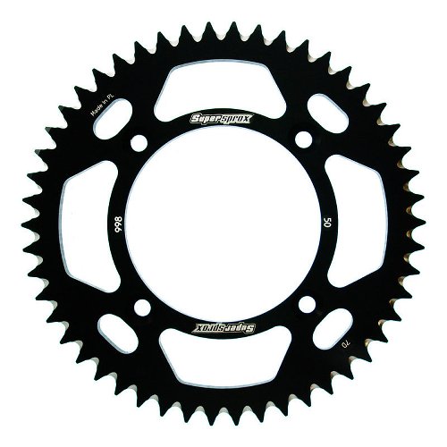 Supersprox aluminium roue d`entrainement 428 - 50Z (noir)