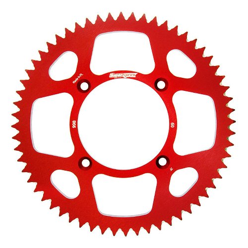 Supersprox Aluminium Chain wheel 428 - 60Z (red)