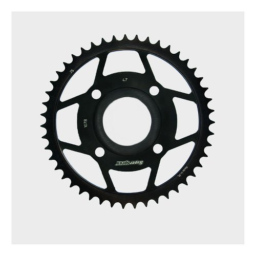 Supersprox Steel Chain wheel 420 - 47Z (black)