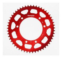 Supersprox aluminio rueda de cadena 420 - 53Z (rojo)