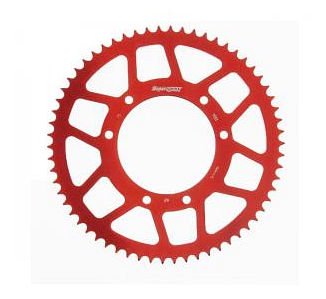 Supersprox Aluminium Chain wheel 420 - 62Z (red)