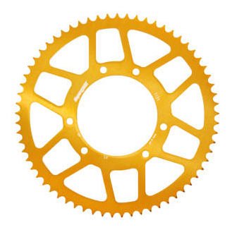 Supersprox Aluminium Chain wheel 420 - 65Z (gold)