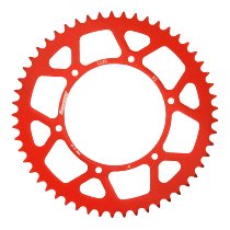 Supersprox aluminium roue d`entrainement 420 - 53Z (rouge)