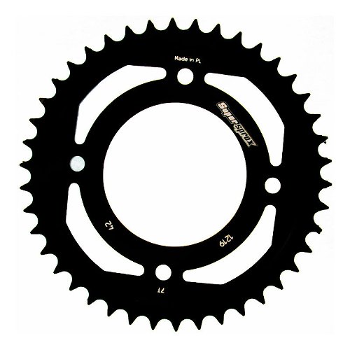 Supersprox acciaio rocchetto per catena 428 - 42Z (nero)