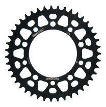 Supersprox aluminium roue d`entrainement 520 - 43Z (noir)