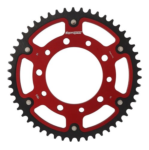 Supersprox Stealth Chain wheel 520 - 51Z (red)