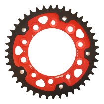 Supersprox Stealth rueda de cadena 525 - 42Z (rojo)