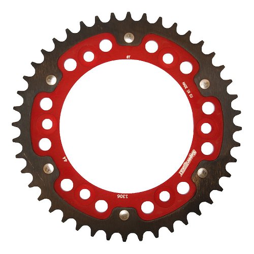 Supersprox Stealth rocchetto per catena 530 - 44Z (rosso)