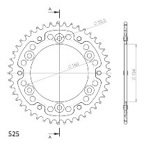 Supersprox Stealth roue d`entrainement 525 - 45Z (noir)