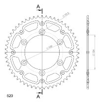 Supersprox Stealth roue d`entrainement 520 - 55Z (or)