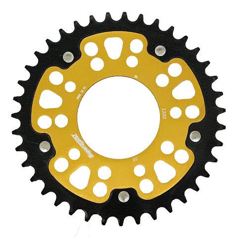 Supersprox Stealth rocchetto per catena 525 - 39Z (oro)