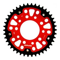 Supersprox Stealth rueda de cadena 525 - 42Z (rojo)