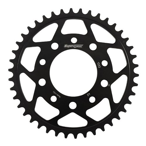 Supersprox acciaio rocchetto per catena 520 - 42Z (nero)