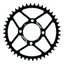 Supersprox Steel Chain wheel 520 - 44Z (black)