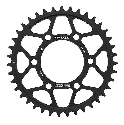 Supersprox acciaio rocchetto per catena 525 - 39Z (nero)