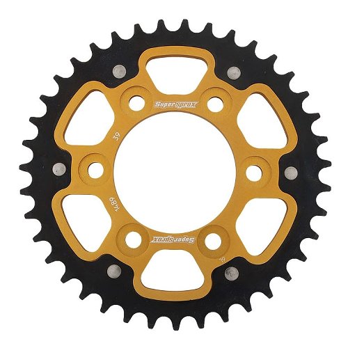 Supersprox Stealth rocchetto per catena 525 - 39Z (oro)