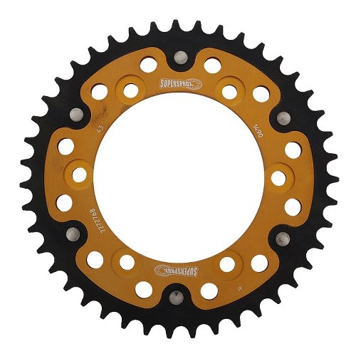 Supersprox Stealth rocchetto per catena 520 - 43Z (oro)